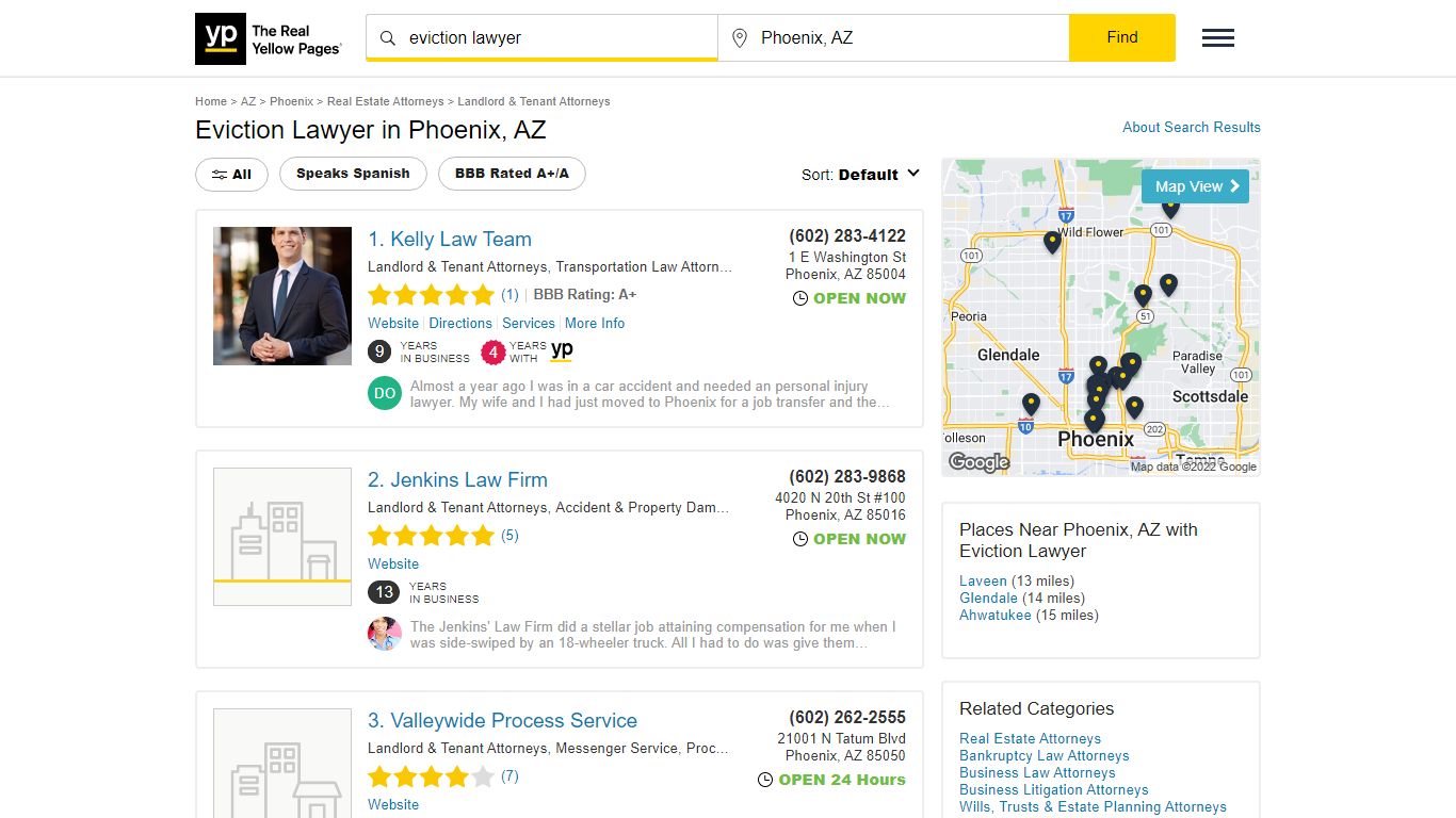 Best 30 Eviction Lawyer in Phoenix, AZ with Reviews - YP.com